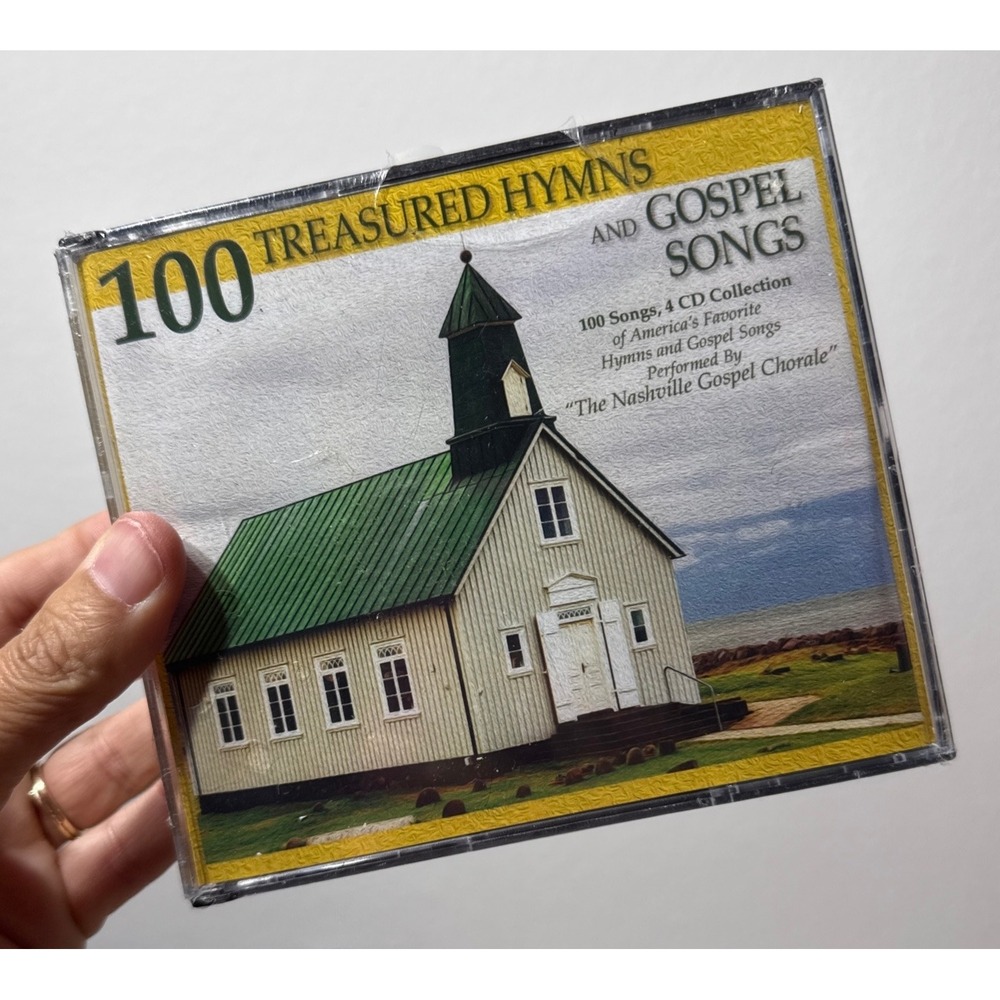 100 Treasured Hymns and Gospel Songs 4 CD Set Nashville Gospel Chorale NEW
